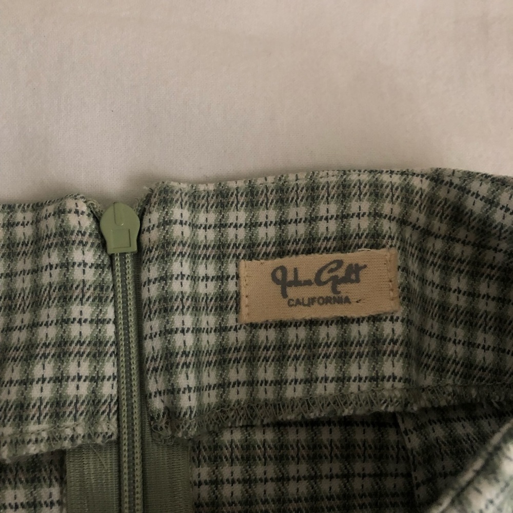 brandy Melville green plaid skirt - Picture 2 of 3